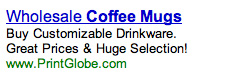 search ad example