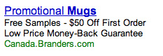 search ad example