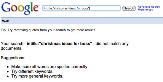 Search results for “idea for boss”