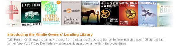 Kindle owners' lending library