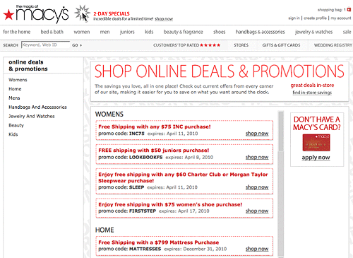 Macys promo store codes december 2019