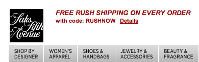 Rush Shipping