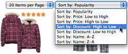 Personalization: What Sort-By Reveals About a Customer